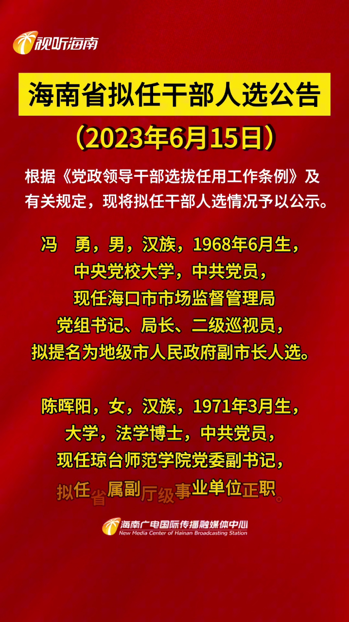 海南最新任免揭晓，开启新篇章的未来解答解析说明（特辑）